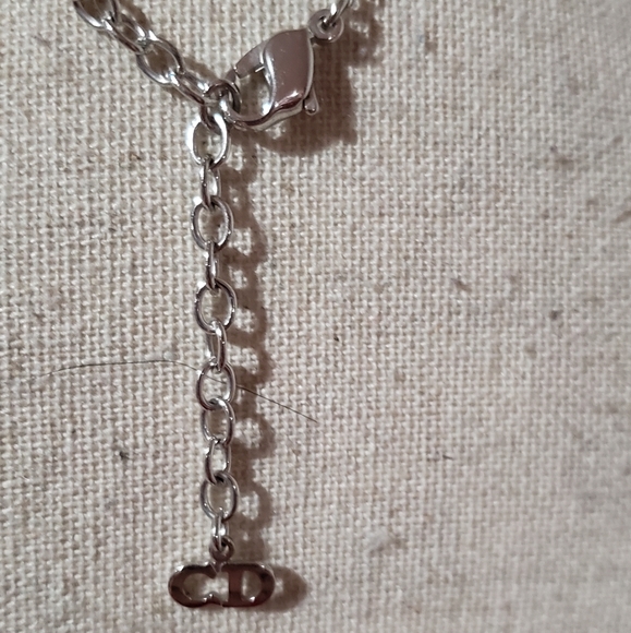 Christian Dior Silver Pendant necklace - Picture 3 of 3